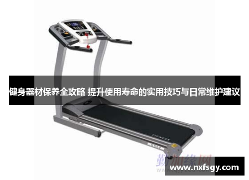 健身器材保养全攻略 提升使用寿命的实用技巧与日常维护建议
